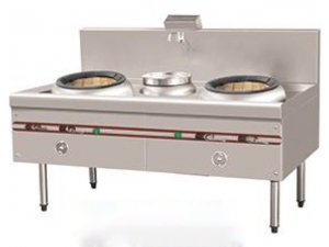 工程款雙炒單溫灶